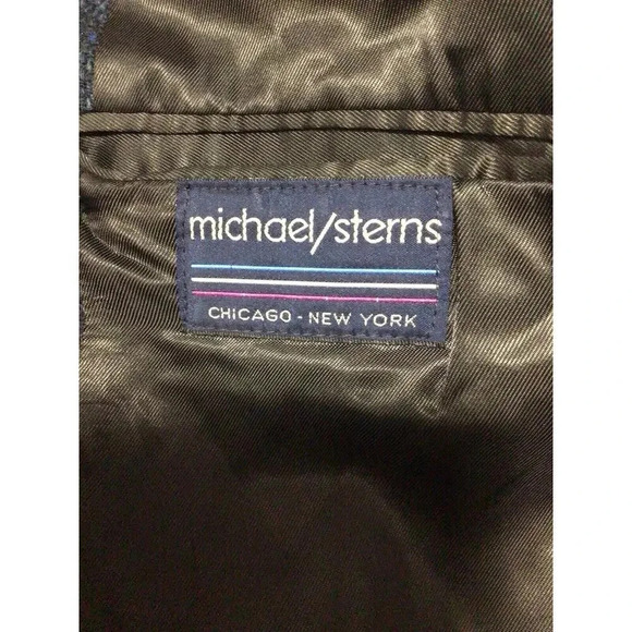 Michael Sterns Men’s Blazer 42L Multi Color Speckled Wool Sport Coat Suit Jacket - Picture 4 of 9
